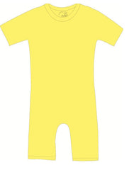 R103C 100% Cotton Short Sleeve Summer Zip Back Pjs - Adult - Bodyvests and Sleepwear