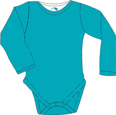 R154C 100% Cotton Long Sleeved T-Shirt Popper Vest Adult - Bodyvests and Sleepwear