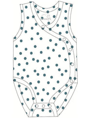 R180C 100% Cotton Keeley Side Opening PEG Tube Access Vest - Adult - Tube Feeding
