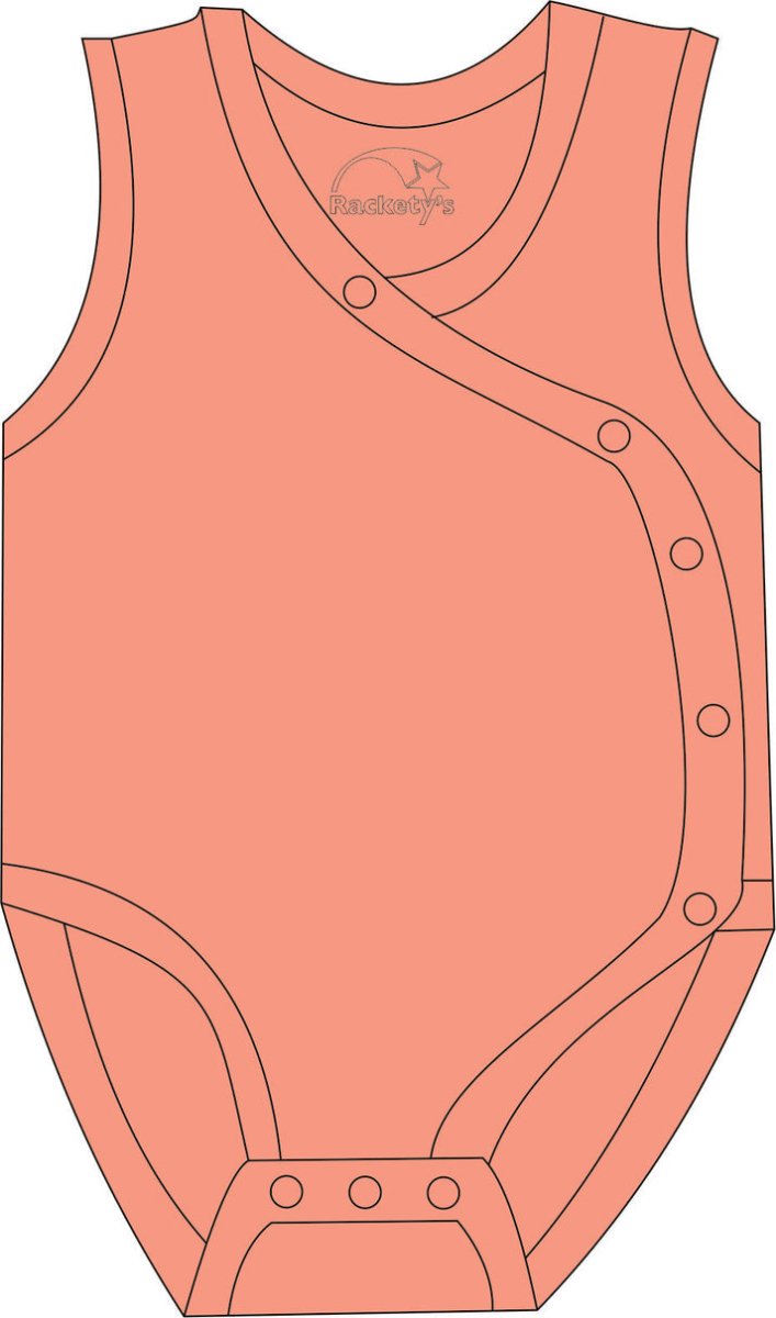 R180C 100% Cotton Keeley Side Opening PEG Tube Access Vest - Adult - Tube Feeding