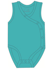 R180C 100% Cotton Keeley Side Opening PEG Tube Access Vest - Adult - Tube Feeding