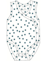 R180C Children 100% Cotton Keeley with Peg Tube Access in dots