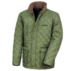 R216 Adults Back Fastening Jacket with Fleece Lining - Daywear