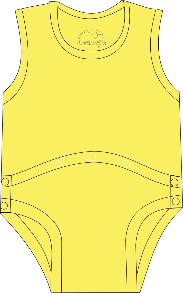 R73C 100% Cotton Joey PEG Tube Access Vest - Adult - Bodyvests and Sleepwear