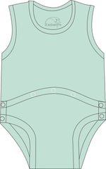 R73C 100% Cotton Joey PEG Tube Access Vest - Adult - Bodyvests and Sleepwear