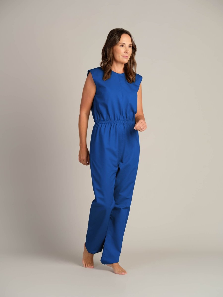 Rip Resistant Sleeveless Bodysuit With Long Legs - Daywear