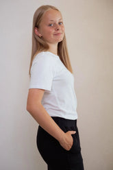 SAM Sensory - Super soft seamless White T-Shirt - Daywear