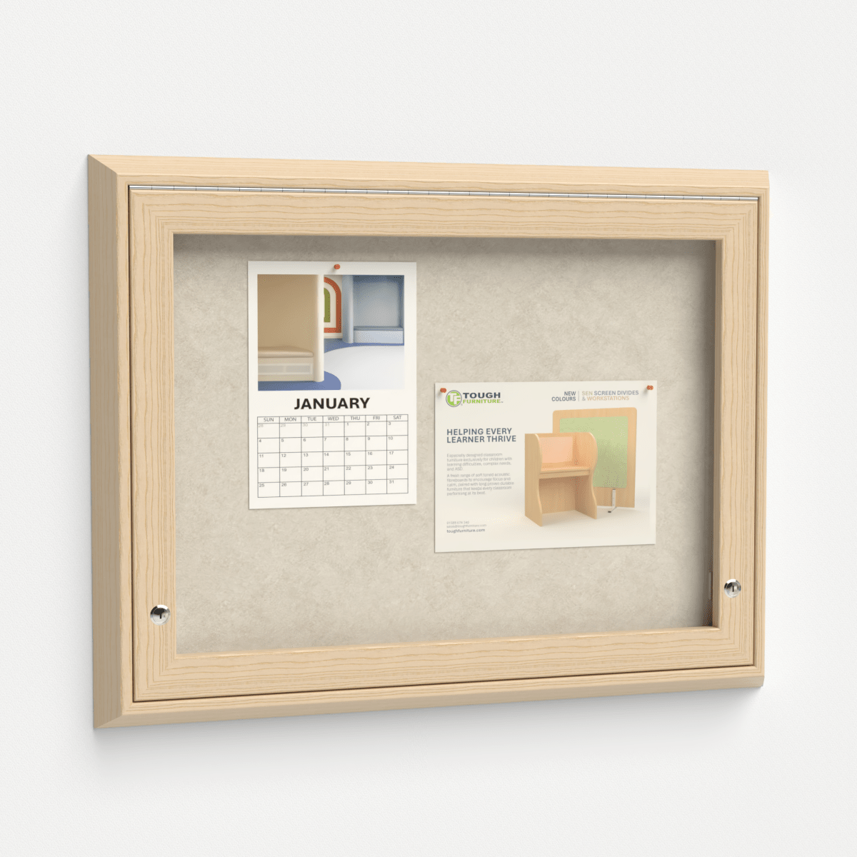 Secure Noticeboard - Sensory Equipment