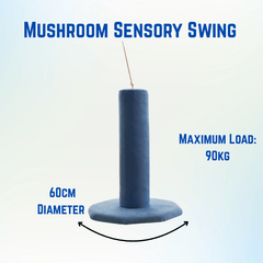 Sensory Integration Mushroom Swing (60cm, 90kg Max) - Sensory Equipment