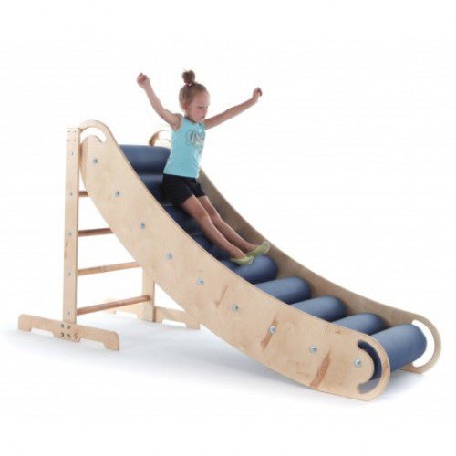 Sensory Integration Roller Slide with Ladder (250cm, 90kg Max) - Sensory Equipment