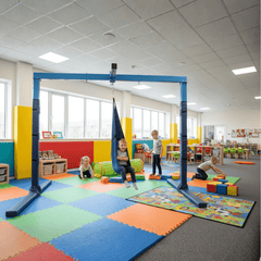 Sensory Integration Steel Swing Frame (2.45m, 150kg Max) - Sensory Equipment