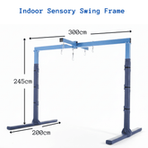 Sensory Integration Steel Swing Frame (2.45m, 150kg Max) - Sensory Equipment