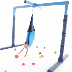 Sensory Integration Steel Swing Frame (2.45m, 150kg Max) - Sensory Equipment