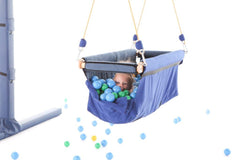 Sensory Integration Swing with Ball Pit (62 x 62 x 125cm, 90kg Max) - Sensory Equipment