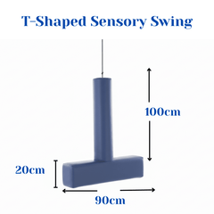 Sensory Integration T-Shaped Swing (90cm, 90kg Max) - Sensory Equipment