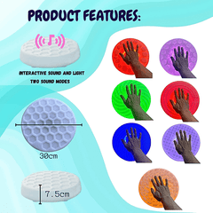 Sensory Stepping Stones With Sound & Light – DoReMi - Sensory Toys