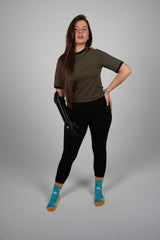 Short Sleeve T-Shirt with Poppers - Daywear