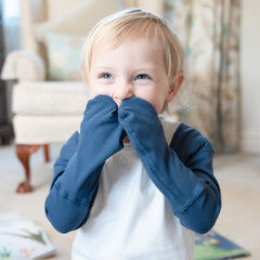Eczema Scratch Mitten Shrug – Organic Cotton