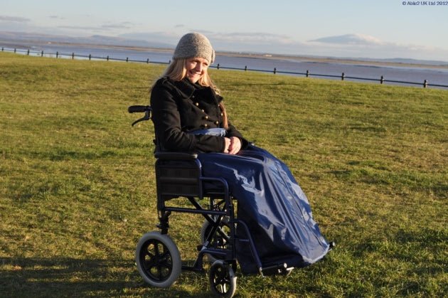 Splash Wheelchair Cosy (Waterproof Lined Leg Cover) - Wheelchair Clothing