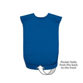 Tabard style adult bib - Small Blue - Health Care