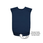 Tabard style adult bib - Small Navy - Health Care