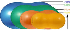 Therapy Peanut Ball - Anti Burst - Blue 65cm - Sensory Equipment