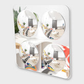tickit® Large 4-Domed Acrylic Mirror Panel - Sensory Equipment