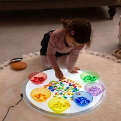 tickit® Round LED Light Panel (600mm) - Learning Resource
