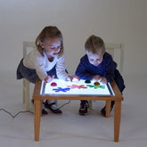 tickit® Wooden Light Table with LED Panel - Sensory Equipment