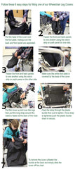 Weatherproof Wheelchair Leg Cover for Adults - Wheelchair Clothing