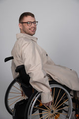 Wheelchair Trench Coat - Wheelchair Clothing