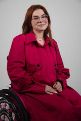 Wheelchair Trench Coat - Wheelchair Clothing