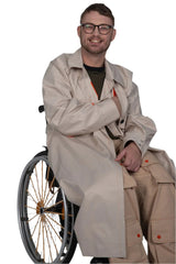 Wheelchair Trench Coat - Wheelchair Clothing