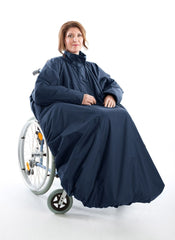 Wheelchair Winter Cover with Sleeves – 7330 - Wheelchair Clothing