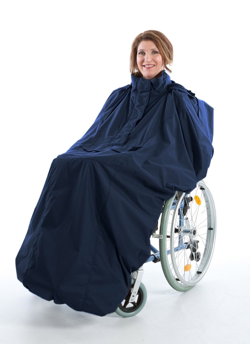 Wheelchair Winter Cover without Sleeves – 7334 - Wheelchair Clothing