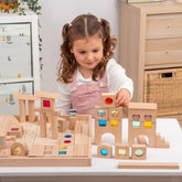 Wooden Building Gem Blocks Super Set - Sensory Toys