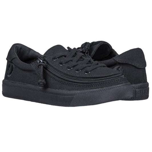 Billy Footwear (Kids) - Low Top Black Canvas shoes - Footwear