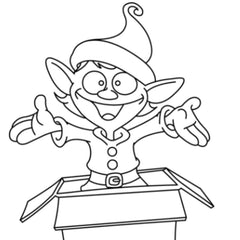 Colour The Elf -