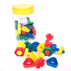 EDX Education Nuts and Bolts 32pk - Learning Resource
