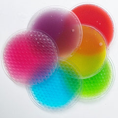 Fidget Squidgy Textured Circles (Set of 6) - Sensory Toys