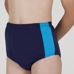 HiLINE Boys Incontinence Contrast Swim Trunks - Swimwear and Accessories