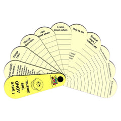 I Have ADHD Fan Communication Passport - Learning Resource