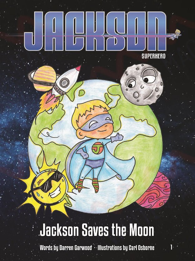 Jackson Superhero Books Paperback – Illustrated - Bedtime, Toilet Training and Incontinence