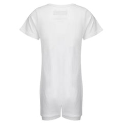 Kaycey Popper Vest -Short Sleeve With Tube Access (Kids) - Bodyvests and Sleepwear