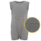 KayCey Popper Vest - Sleeveless With Tube Access (Adults) - Bodyvests and Sleepwear