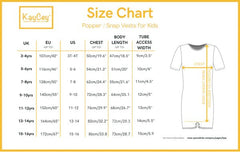 KayCey Popper Vest - Sleeveless With Tube Access (Kids) - Bodyvests and Sleepwear