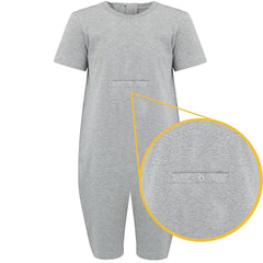 Kaycey Secret Zipback Jumpsuit with Tube Access (Adults) - Bodyvests and Sleepwear