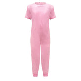 Kaycey Zip Back Ankle Length Jumpsuit - Child - Bodyvests and Sleepwear