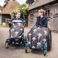 Kids Fleece-Lined Wheelchair Cosy Ages 4-10 - Buggies & Accessories