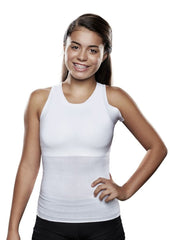 Knit-Rite - Lightweight Unisex Seamless Vest - Torso Brace Interface - V-Neck with Left Axilla Flap - Daytime Clothing